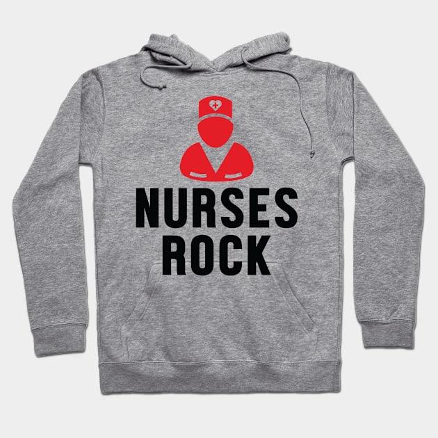 Nurses Rock Hoodie by Urshrt